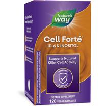 Suplemento Nature's Way Cell Forté IP-6 e Inositol - 120 Cápsulas
