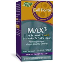 Suplemento Nature's Way Cell Forté MAX3 IP-6 e Inositol 120 cápsulas