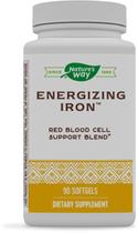 Suplemento Nature's Way Energizing Iron 8mg com vitamina B12