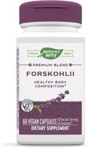 Suplemento Nature's Way Forskohlii - 60 Cápsulas com Forskolin Padronizado Suplemento Nature's Way Forskohlii - 60 Cápsulas com Forskolin Padronizado