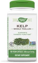 Suplemento Nature's Way Kelp 180 cápsulas - 270 mcg de iodo