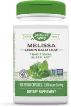 Suplemento Nature's Way Melissa Lemon Balm Leaf 100 cápsulas