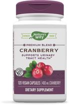 Suplemento Nature's Way Premium Cranberry 400 mg com vitamina C