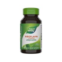 Suplemento Nature's Way Riboflavina Vitamina B2 30 comprimidos