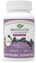 Suplemento Nature's Way Sambucus Elderberry Kids 40 comprimidos