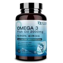 Suplemento NATURE TARGET Óleo de peixe ômega 3 2000mg com vitamina