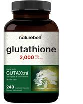Suplemento NatureBell Glutationa 2.000 mg 240 cápsulas
