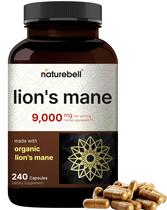 Suplemento NatureBell Lions Mane Mushroom 9.000 mg 240 cápsulas