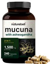 Suplemento NatureBell Mucuna Pruriens 1500mg - 240 Cápsulas