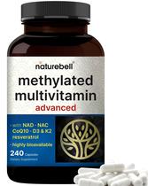 Suplemento NatureBell Multivitamínico Metilado 240 Cápsulas
