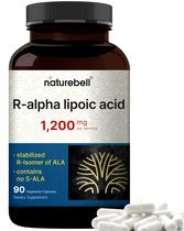Suplemento NatureBell R Ácido Alfa Lipóico 1.200 mg 90 cápsulas
