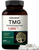 Suplemento NatureBell TMG 1.500 mg 240 cápsulas Betaína anidra