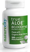 Suplemento NatureCity True-Aloe - 80.000mg de Gel de Aloe Vera