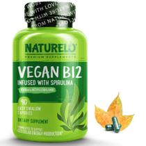 Suplemento NATURELO Vegan B12 Metil B12 1000mcg 90 cápsulas Suplemento NATURELO Vegan B12 Metil B12 1000mcg 90 cápsulas