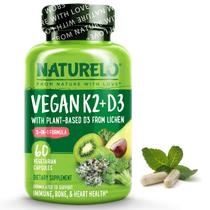 Suplemento NATURELO Vegan K2+D3 para sistema imunológico 60 cápsulas Suplemento NATURELO Vegan K2+D3 para sistema imunológico 60 cápsulas
