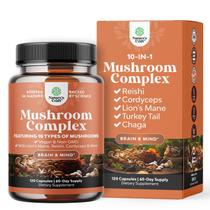 Suplemento Natures Craft Advanced Mushroom Complex 120 cápsulas Suplemento Natures Craft Advanced Mushroom Complex 120 cápsulas