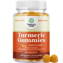 Suplemento Natures Craft Turmeric Gummies - Extra Forte Suplemento Natures Craft Turmeric Gummies - Extra Forte