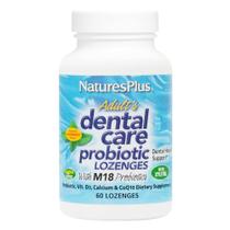 Suplemento Natures Plus Adults Dental Care Probiótico 60 Pastilhas