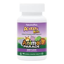 Suplemento Natures Plus Animal Parade AcidophiKidz 90 comprimidos