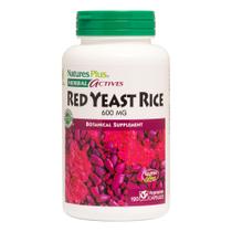 Suplemento Natures Plus Herbal Actives Arroz com fermento vermelho 600 mg Suplemento Natures Plus Herbal Actives Arroz com fermento vermelho 600 mg