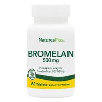 Suplemento NaturesPlus Bromelaína 500 mg 60 comprimidos vegetarianos