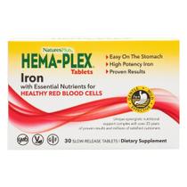 Suplemento NaturesPlus Hema-Plex Iron 30 comprimidos x 2