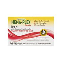 Suplemento NaturesPlus Hema-Plex Iron 30 comprimidos