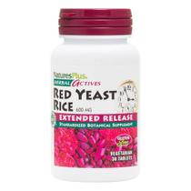Suplemento NaturesPlus Herbal Actives Arroz Fermentado Vermelho 600 mg