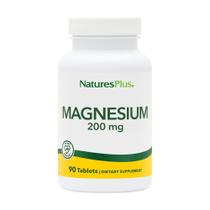 Suplemento NaturesPlus Magnésio 200 mg 90 comprimidos vegetarianos Suplemento NaturesPlus Magnésio 200 mg 90 comprimidos vegetarianos