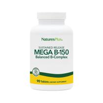 Suplemento NaturesPlus Mega B-150 90 comprimidos (pacote com 2) Suplemento NaturesPlus Mega B-150 90 comprimidos (pacote com 2)