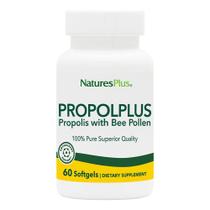 Suplemento NaturesPlus Propolplus 180 mg com pólen de abelha 60 cápsulas gelatinosas