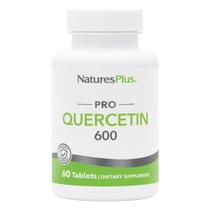 Suplemento NaturesPlus Quercetina 600 mg 60 comprimidos veganos não transgênicos