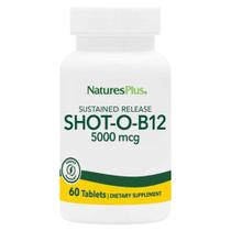 Suplemento NaturesPlus Shot-O-B12 5000 mcg 30 comprimidos x 2