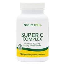 Suplemento NaturesPlus Super C Complex 1000 mg 90 cápsulas