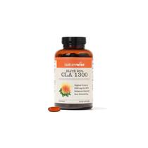 Suplemento NatureWise CLA 1300 com 95% de ácido linoléico conjugado Suplemento NatureWise CLA 1300 com 95% de ácido linoléico conjugado