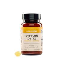 Suplemento NatureWise de Vitamina D3 10.000 UI + K2 200mcg 90 cápsulas gelatinosas Suplemento NatureWise de Vitamina D3 10.000 UI + K2 200mcg 90 cápsulas gelatinosas