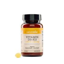 Suplemento NatureWise Vitamina D3 1000UI+ K2 (MK7) 100mcg Suplemento NatureWise Vitamina D3 1000UI+ K2 (MK7) 100mcg