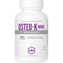 Suplemento NBI Osteo-K Bone Support com complexo de vitaminas D e K