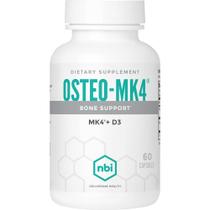 Suplemento NBI Osteo-MK4 Bone Support Vitamin D & K Complex