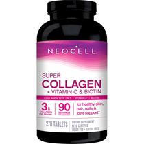 Suplemento NeoCell Super Collagen com vitamina C e biotina 270 comprimidos
