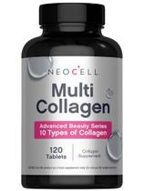 Suplemento NeoCell Super Multi Collagen Peptídeos 120 comprimidos