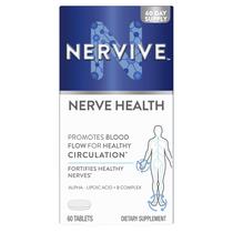 Suplemento Nervive Nerve Health - Com Ácido Alfa Lipóico e Vitaminas B1, B6 e B12 Suplemento Nervive Nerve Health - Com Ácido Alfa Lipóico e Vitaminas B1, B6 e B12