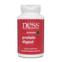 Suplemento NESS Protein Digest 180 cápsulas vegetarianas