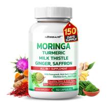 Suplemento NESSARIT Moringa 10 em 1 - 150 Cápsulas