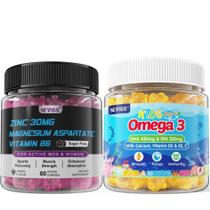 Suplemento NEVISS Gomas de Zinco, Magnésio e Ômega 3 Infantil