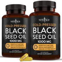 Suplemento NEW AGE Black Seed Oil Softgel em cápsulas 120 Suplemento NEW AGE Black Seed Oil Softgel em cápsulas 120