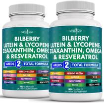 Suplemento NEW AGE Vitaminas para la Salud Ocular con Arándano y Luteína 40mg
