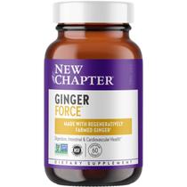 Suplemento New Chapter Ginger Force 60 cápsulas