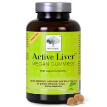 Suplemento NEW NORDIC Active Liver Gummies 60 gomas veganas