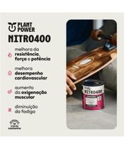 Suplemento Nitro400 Plant Power Beterraba e Laranja 270g